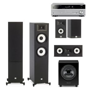 야마하 RX-V385 + JBL Stage A190 5.1채널스피커.(A120/S8)