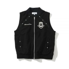 Prince Stud Zip Vest (MLW-3A-AD04) (여성 프린스 스터드 집업 베스트) 56175681