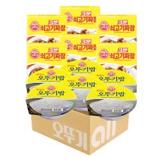 오뚜기 3분 쇠고기짜장 200g 6입+오뚜기밥 210g 6입