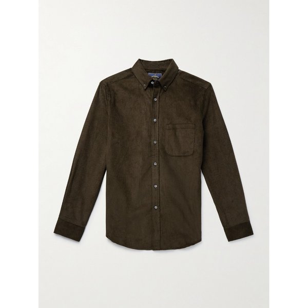 포르투기스 플란넬 로보 2.0 버튼다운 칼라 코튼 코듀로이 셔츠 46376663162911715