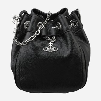 비비안웨스트우드 [시흥점] [비비안 웨스트우드]5F 4C030004W S000D N403 크리시 스몰 버킷백 블랙