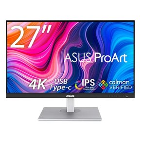 ASUS 4K 27 PA279CV-J HDR IPS Type-C 65W PD Display Port HDMIx2 SRGB100% Rec. 모니터 인치