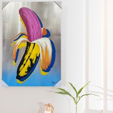 아트 캔버스 픽처 60x90cm _ 핑크 바나나 [pink banana]