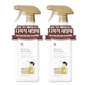 베이킹소다 대용량 다목적 세정제 750ml x 2개