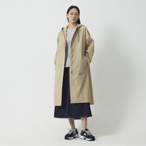 여 라이트 롱 점퍼(BEIGE / NAVY)