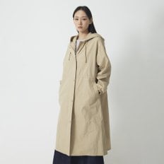 여 라이트 롱 점퍼(BEIGE / NAVY)