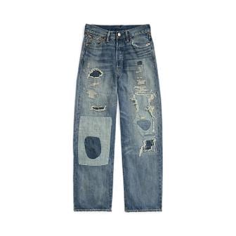 DOUBLE RL W RRL 하이 보이핏 리페어 헤이랜드 진(WMRRDNMN0920043400)