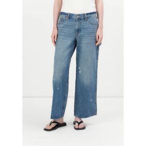 Abercrombie  Fitch 애버크롬비 앤 피치 페인터 미디엄 로우 라이즈 울트라 루즈 - 와이드 레그
