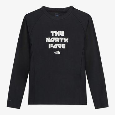 노스페이스 [노스페이스 공식] NT7TR05A 남성 서피 긴팔 래쉬가드_BLACK