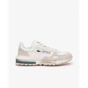 라코스테 남자 운동화 엘리트 Active 텍스타일 로고 - WHITE/DARK GREEN 9447336