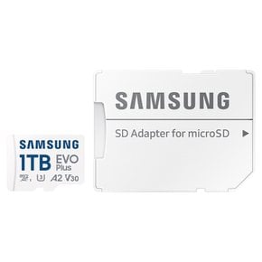 전자 삼성 공식인증 마이크로SD 메모리카드 EVO PLUS 1TB MB-MC1T0SA/KR