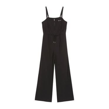 르샵 리에떼 ZIP-UP 허리스트링 민소매 점프수트 (U1F22WOP070)