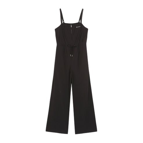 르샵 리에떼 ZIP-UP 허리스트링 민소매 점프수트 (U1F22WOP070)