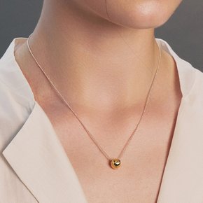 [~9/27 헤어핀 증정][이프아이 미유 착용]hammered pebble necklace