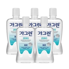 동아제약 가그린 제로 750ml x 5개 /구강청결제 가글