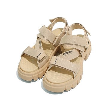 팔라디움 (Palladium) 리볼트 베이지 플랫폼 샌들 98578-260-M