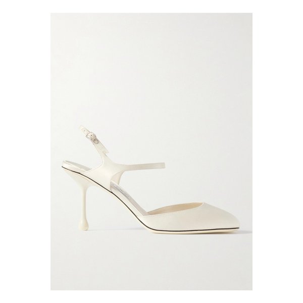 픽시 새틴 메리 제인 펌프스 80mm 아이보리 1647597347840874