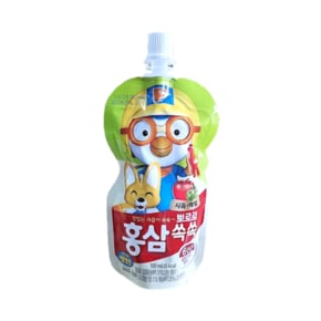 뽀로로 홍삼쏙쏙 사과매실 100ml 3개
