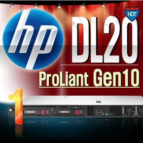 DL20 Gen10 (E-2134 3.5GHz 4C / 32G / 2TB) HP Server