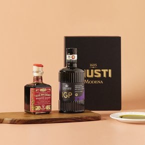 3메달 큐빅 발사믹 식초 250ml+콘제디 IGP 엑스트라버진 올리브오일 500ml