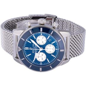 일본 브라이틀링 시계 Breitling Super Ocean B01 크로노그래프 44 AB0162161C1A1 Blue Dial 워