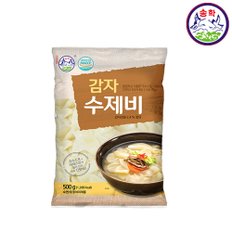 송학식품 감자수제비 500g 5개