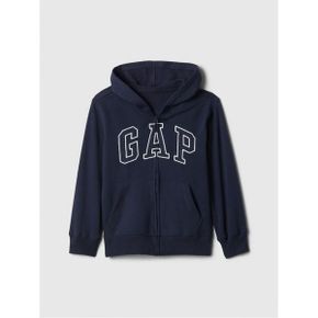 키즈 갭 GAP 로고 집업 후디 후드티 네이비 블루 8717279