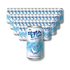 롯데칠성음료 밀키스 340ml 뚱캔 48개