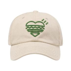휴먼 메이드 x 쉐이크쉑 6 패널 캡 화이트 XX29GD034