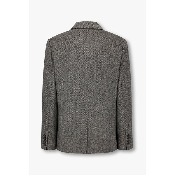 울 블렌드 헤링본 패턴 자켓 7115410X03172