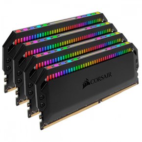 커세어 DDR4-3600MHz 도미네이터 플래티넘 RGB 64GB CMT64GX4M4K3600C18 메모리 데스크탑 PC용