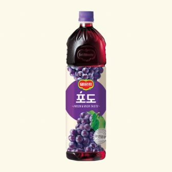 델몬트 후레쉬 프로듀스 [델몬트] 사각 포도 주스(1.5L)