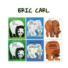 [픽토리/시공사]에릭칼 Eric carl 6종(panda/polar/brown 원번역서)//에코백증정