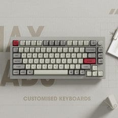 keychron Q1Max 레트로 컬러 무선 기계식 키보드 3모드 연결 RGB램프 75%배열 핫스왑