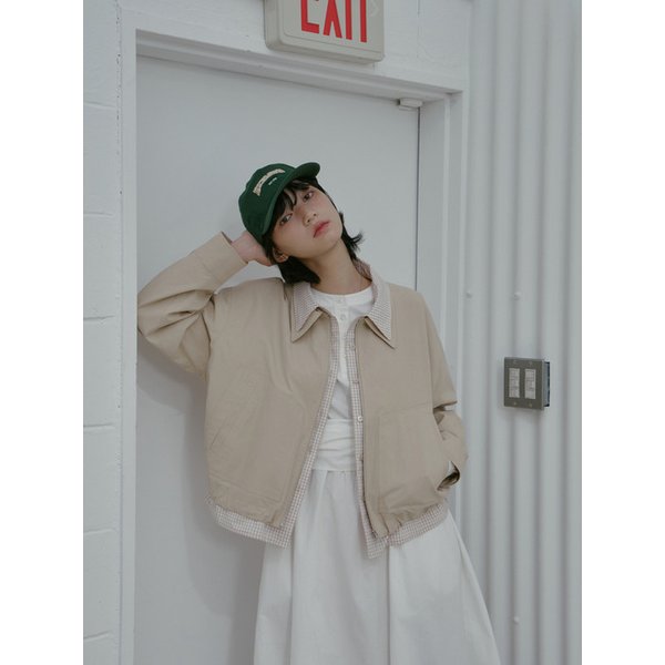 셔츠 배색 점퍼 AS1WZ262