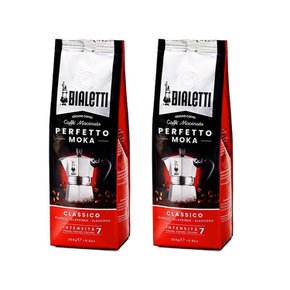 Bialetti 비알레띠 퍼펙토 모카 Classico 그라운드 커피 250g 2팩