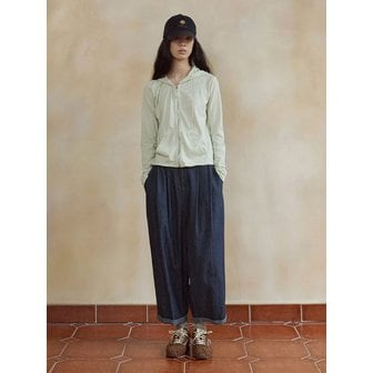 모노크롬 25 venue pants (indigo)