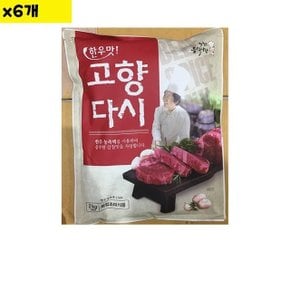 식자재 도매 한우고향 다시 전철우 2Kg x6개 (WCFB081)