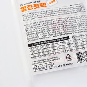 열정 파스형 붙이는 핫팩 45g x 20개