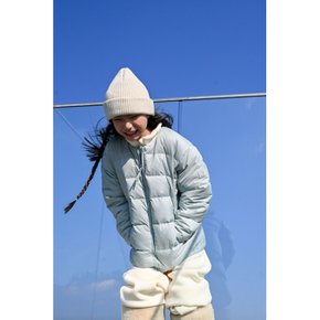 초겨울까지가능한 도톰한 라운드 경량다운자켓 [O이지넥리스경량다운자] 정상가129000원