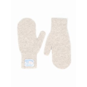 ANGORA FLUFFY GLOVES [ OAT ] - 앙고라 플러피 울 장갑 (G002OT)