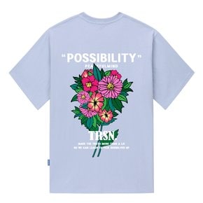 POSSIBILITY FLOWER 티셔츠 - 퍼플