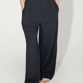 CMNMSTUDIO / Waist button point wide pants (2 Color)