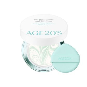 애경 24 NEW AGE20S 선 에센스 팩트 카밍 롱프로텍션 본품 12.5g (SPF50+ PA++++) 무기자차 비건인증