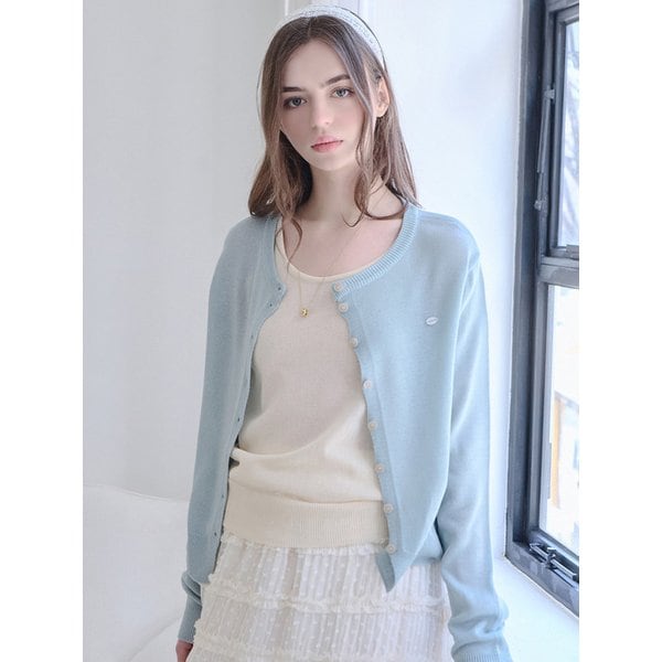 Essential round cardigan_4 Colors