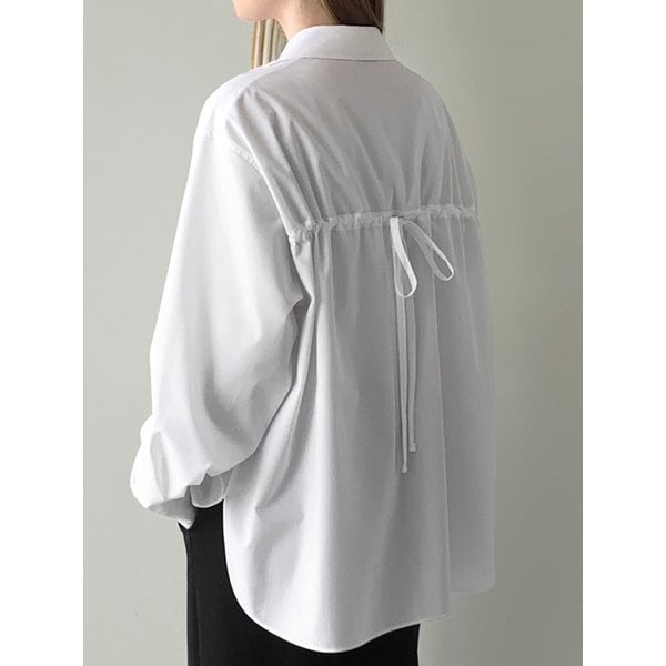 백스트랩 셔링 블라우스 VB59BLM108Z