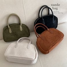  스웨이드햄미니토트백