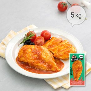 햇살닭 소스 닭가슴살 토마토 5kg(100gX50팩)