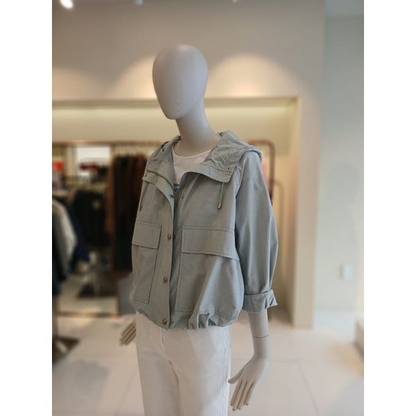 [여주점] 씨씨콜렉트 후드넥스트링집업점퍼 E262msj132