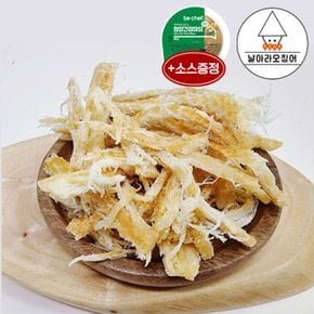 / 고소한 땅콩버터 오징어채 100g 1봉 + 소스증정